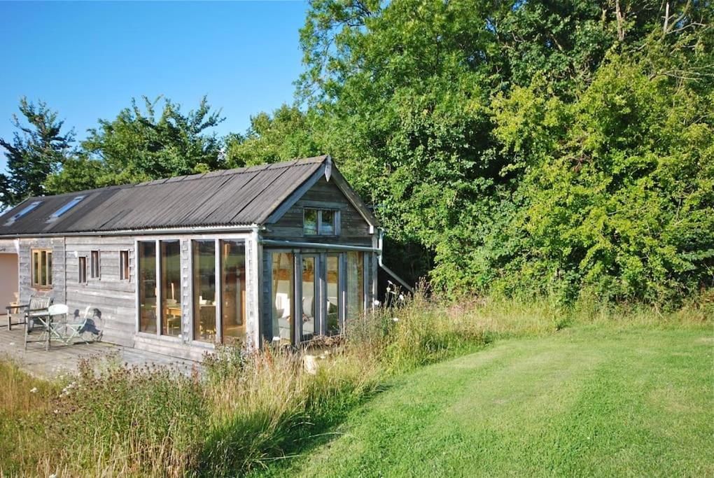 Log Cabin At The Old Summer Dairy Glastonbury Somerton  Exterior photo
